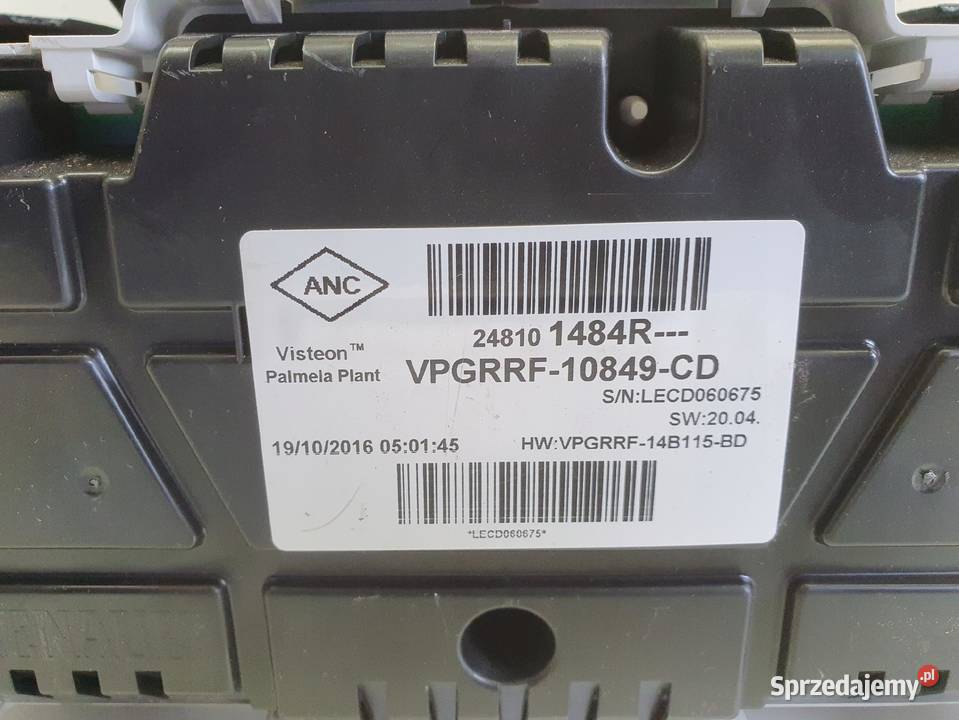 Renault Clio IV 12 09 TCE benzyna LICZNIK ZEGARY Janów