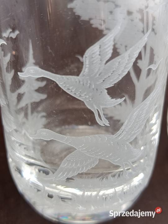 Szklanki z motywami zwierząt 4 Antyki, Sztuka, Kolekcje Warszawa