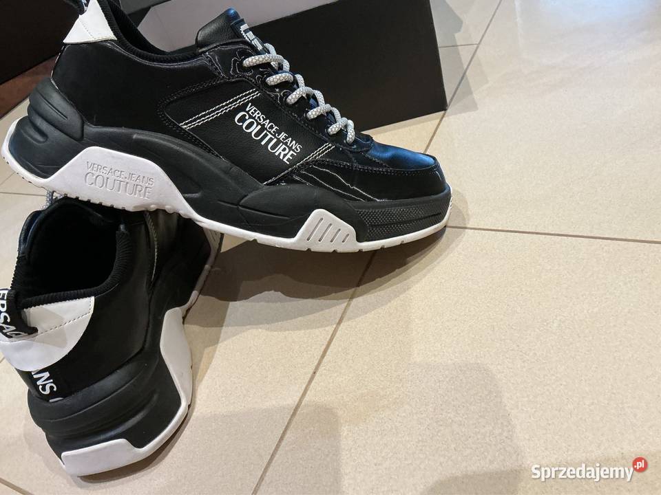 Sneakersy Skórzane Męskie Versace Jeans Couture Nowa Sól