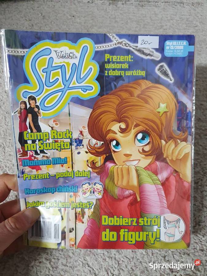 Czarodziejki WITCH Styl zestaw 4 komiksów Polskie Gdynia