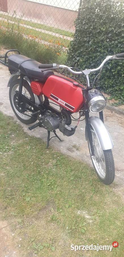 Jawa Mustang łańcuch warmińsko-mazurskie Nidzica