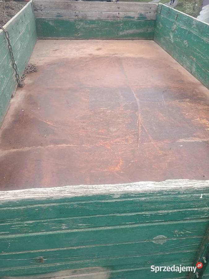 Przyczepa 35 tony D44 Przyczepy rolnicze lubelskie Mościska-Kolonia