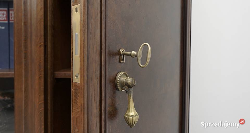 Biblioteka z lat 20tych w stylu secesyjnym Meble Antyki, Sztuka, Kolekcje Jerka