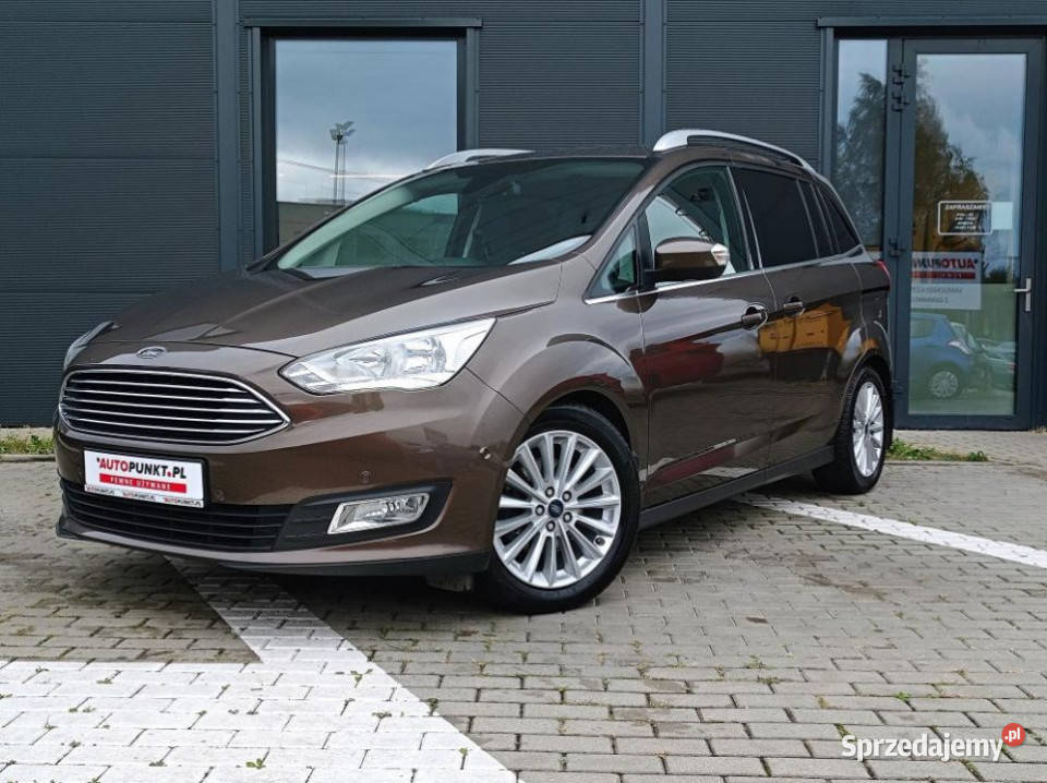 FORD Grand C 2015r Salon ASO Tempomat SYNC 142472km Ford Kraków