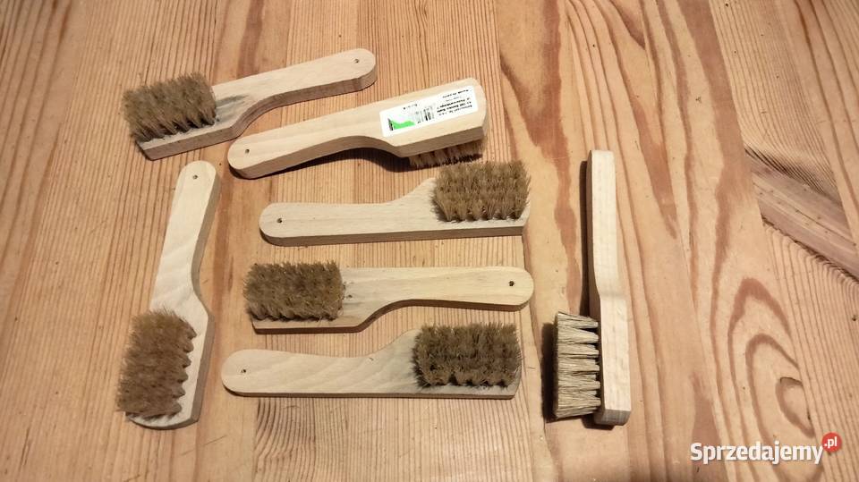 Szczotka do nakładania pasty do butów długość 14 Ostrów Wielkopolski