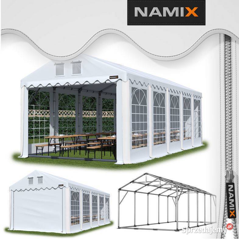 Namiot PRESTIGE 5x1026m ogrodowy imprezowy garaż mazowieckie Jabłonna