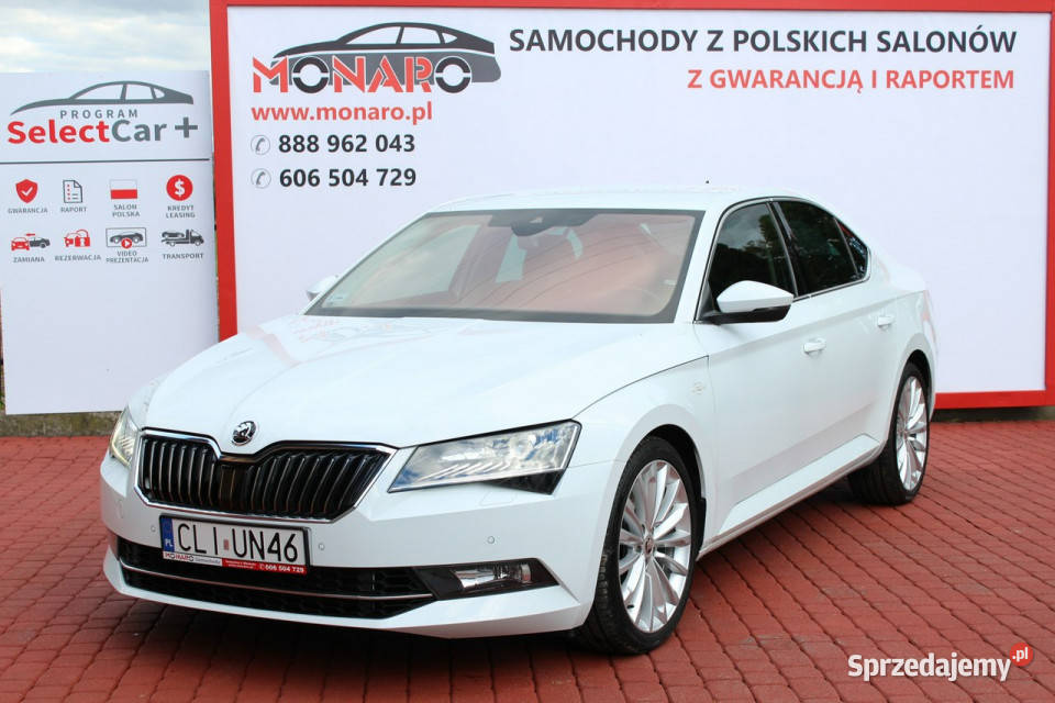 koda Superb LaurinKlement 20 TSI 280 4x4 Salon kamera cofania Włocławek
