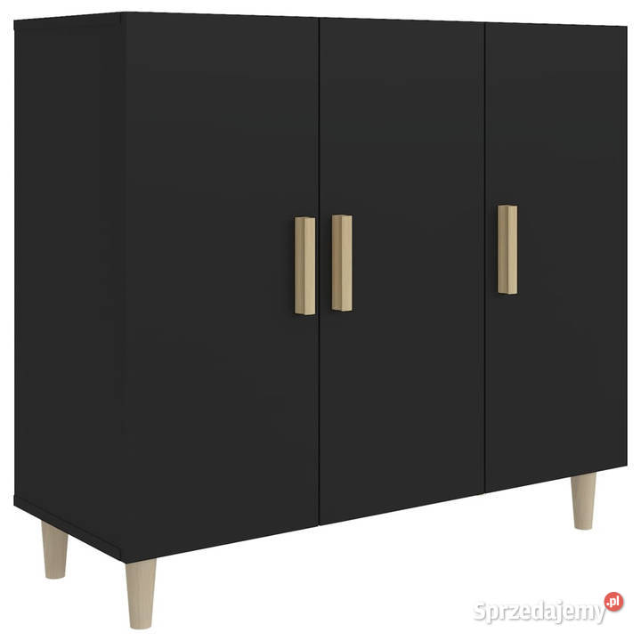 Szafka czarna 90x34x80 materiał drewnopochodny mazowieckie