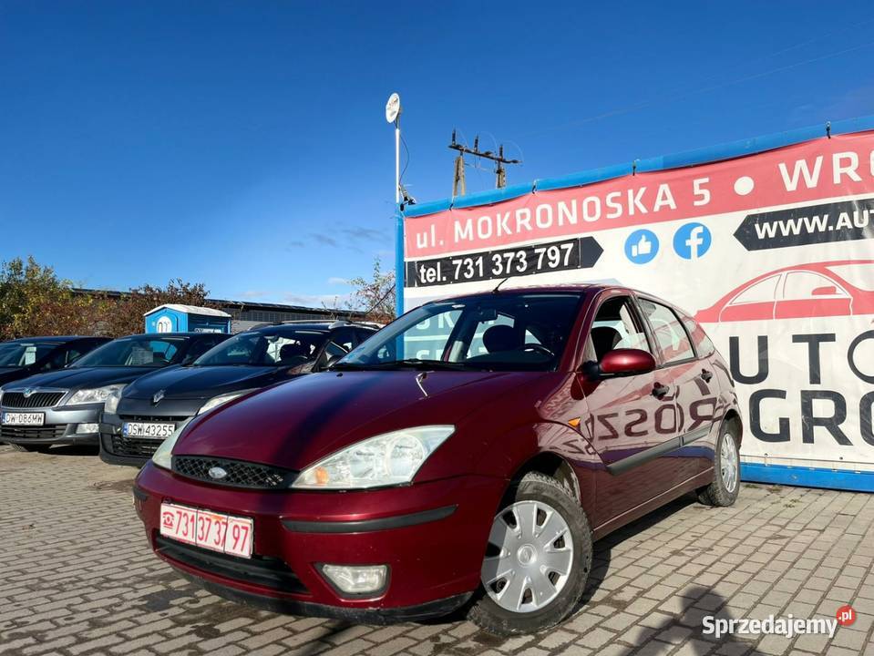 Ford Focus 16 Benzyna Klimatyzacja Elektryka 288000km Wrocław