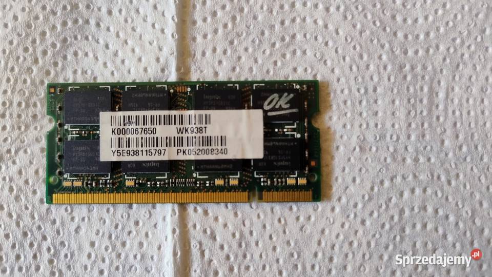 Pamięć RAM 2GB DDR2 SODIMM Pszczyna