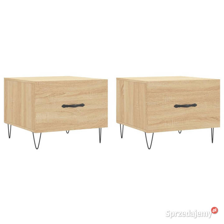 Stoliki kawowe 2 dąb sonoma 50x50x40 WM829387 Warszawa sprzedam