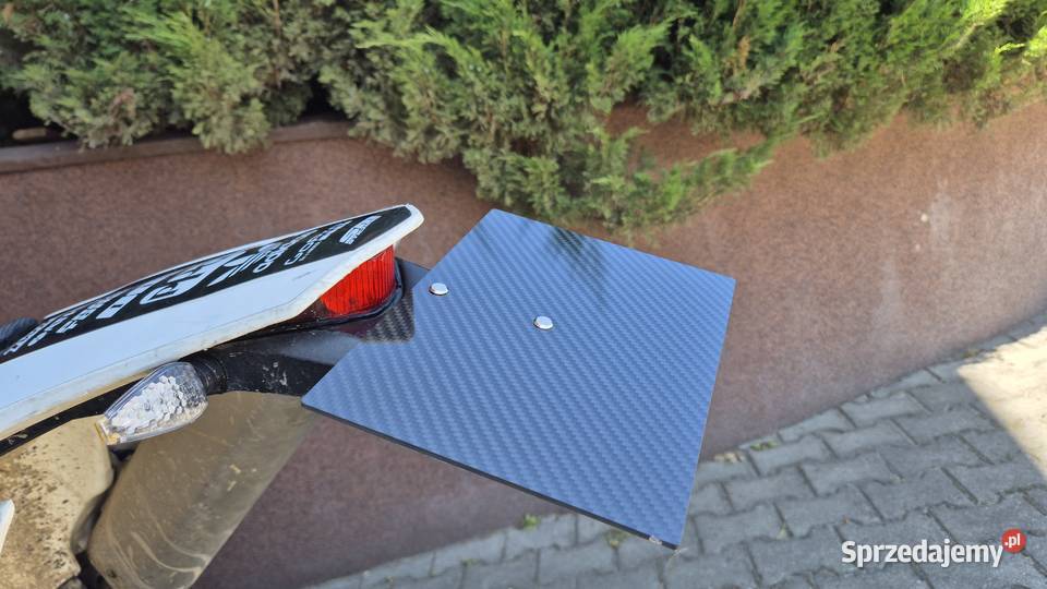 Mocowanie tablicy rejestracyjnej Enduro Kraków