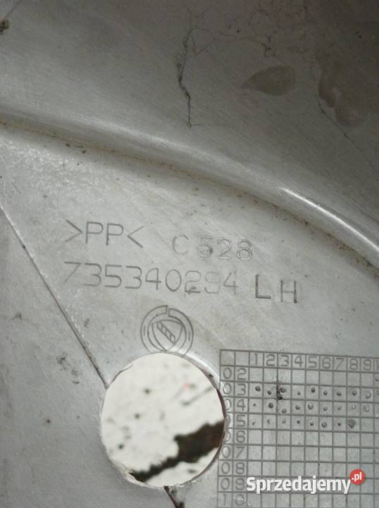 OSŁONA PROGU KANAPY LEWY TYŁ Fiat Panda II świętokrzyskie