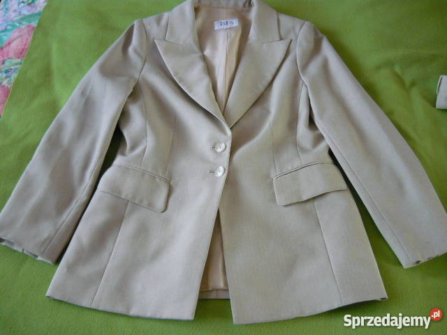 Kostium damski GAPA brązowy/beżowy Myszków