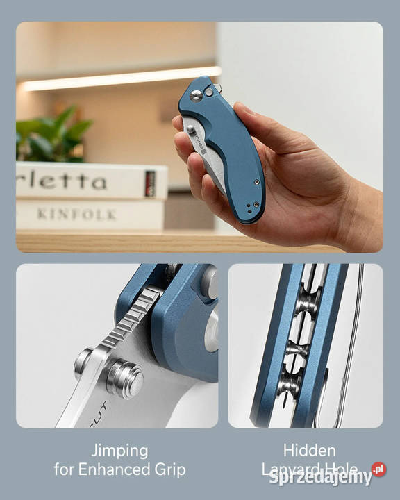 Nóż składany Sencut Cybrix Blue Aluminium Satin mazowieckie sprzedam