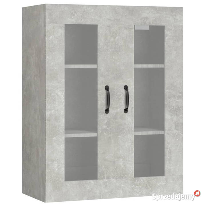 Szafka wisząca szarość betonu 695x34x90 WM812289 Warszawa