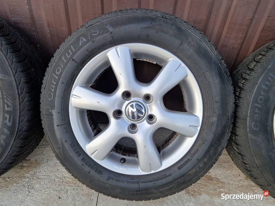 Felgi Koła VW Golf V VI 5x112 ET50 Całoroczne 15 Pińczów