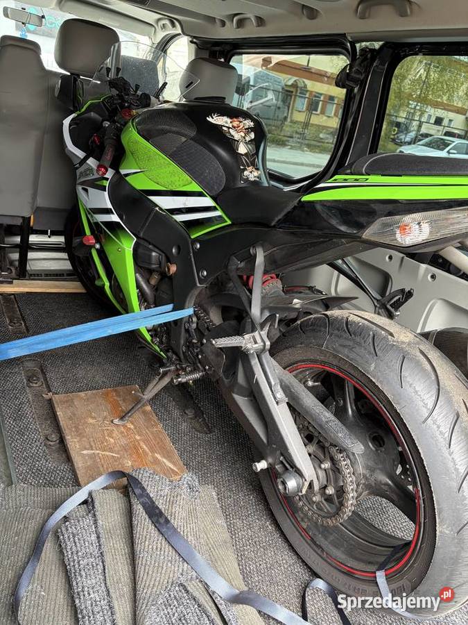 Kawasaki ZX10R Gen 4 uszkodzone Elbląg