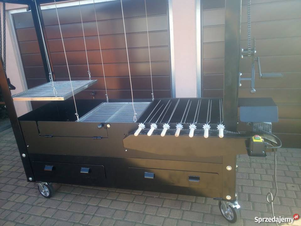 Gastronomiczny grill cateringowy węglowy wielkopolskie Damasławek