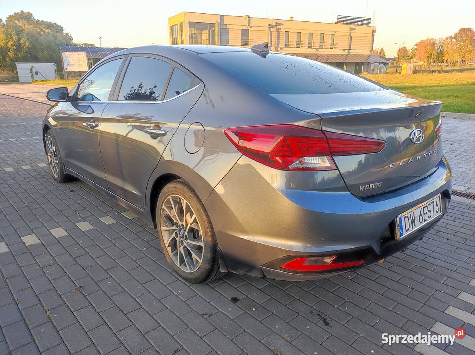 Hyundai Elantra VI LIFT 16 MPI LPG Automat 2019r automatyczna Poddębice