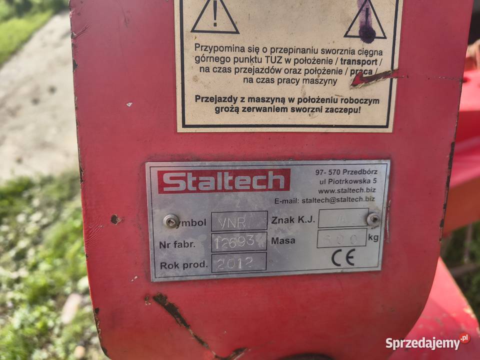 Pług Staltech 5 skibiwy Maszyny rolnicze Działoszyce