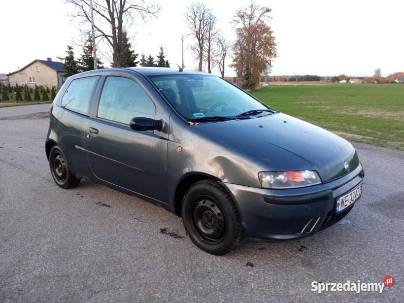FIAT PUNTO 12 WAŻNE OC ELSZYBY WSPOMAGANIE 900 Grójec