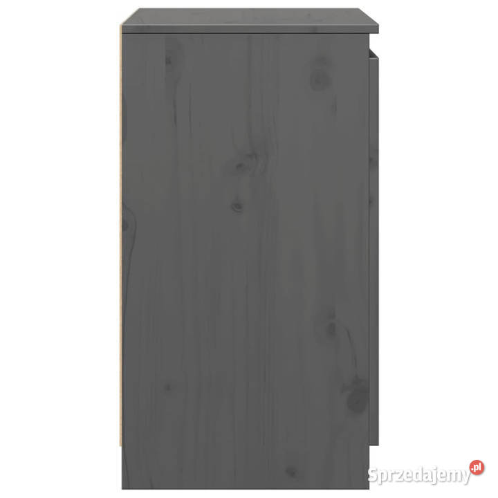 Szafka boczna szara 60x36x65 lite drewno sosnowe Warszawa sprzedam