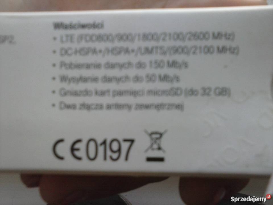 Nowy Modem USB LTE 4G HUAWEI E3372h153 Tmobile Internet i komunikacja Szczecin