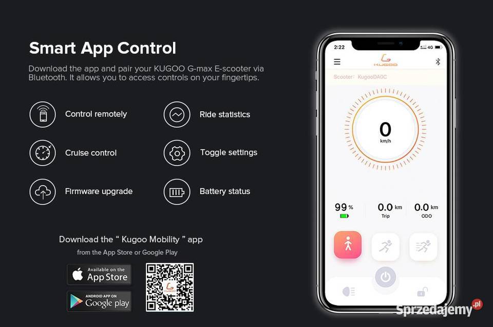 Hulajnoga elektryczna Kugoo G Grodzisk Mazowiecki