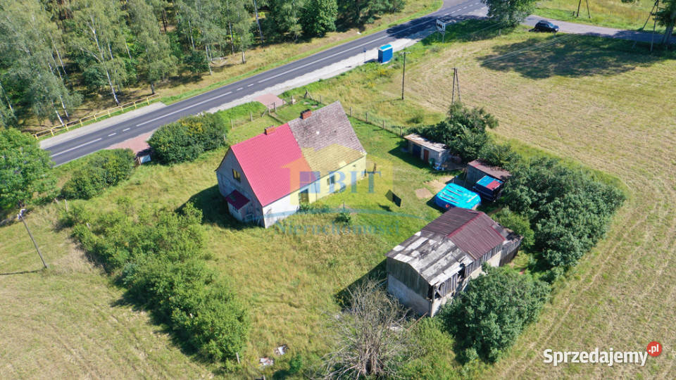 Pół bliźniaka 595 m2 do remontu Rudki k Wałcza zachodniopomorskie sprzedam