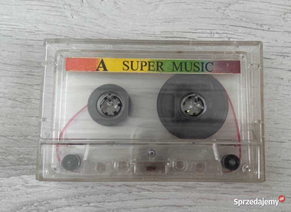 Kaseta Magnetofonowa kompaktowa C60 Super Music Kultura i Rozrywka łódzkie Łódź
