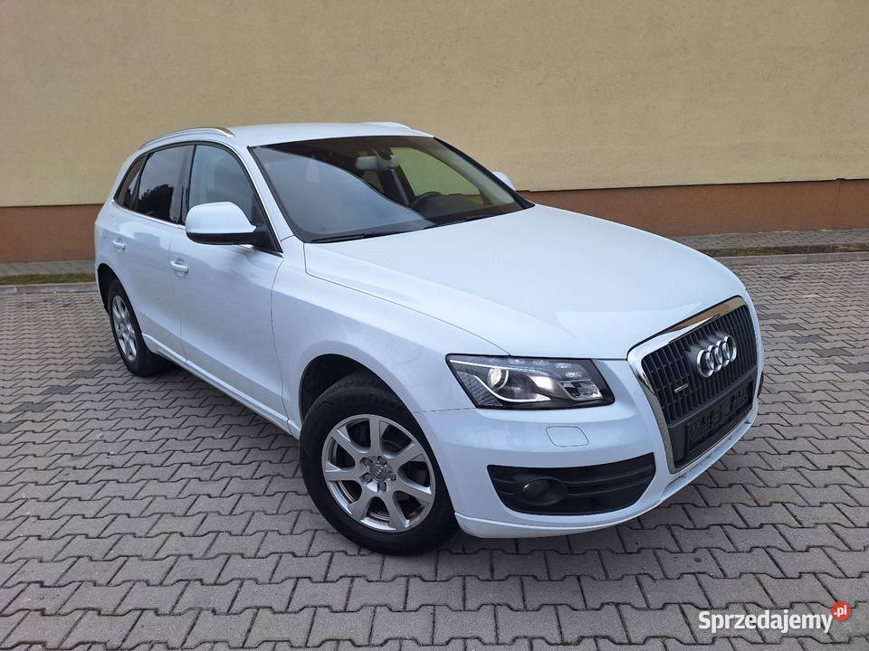 AUDI Q5 LED Xenon Skóra Biała perła Zamość