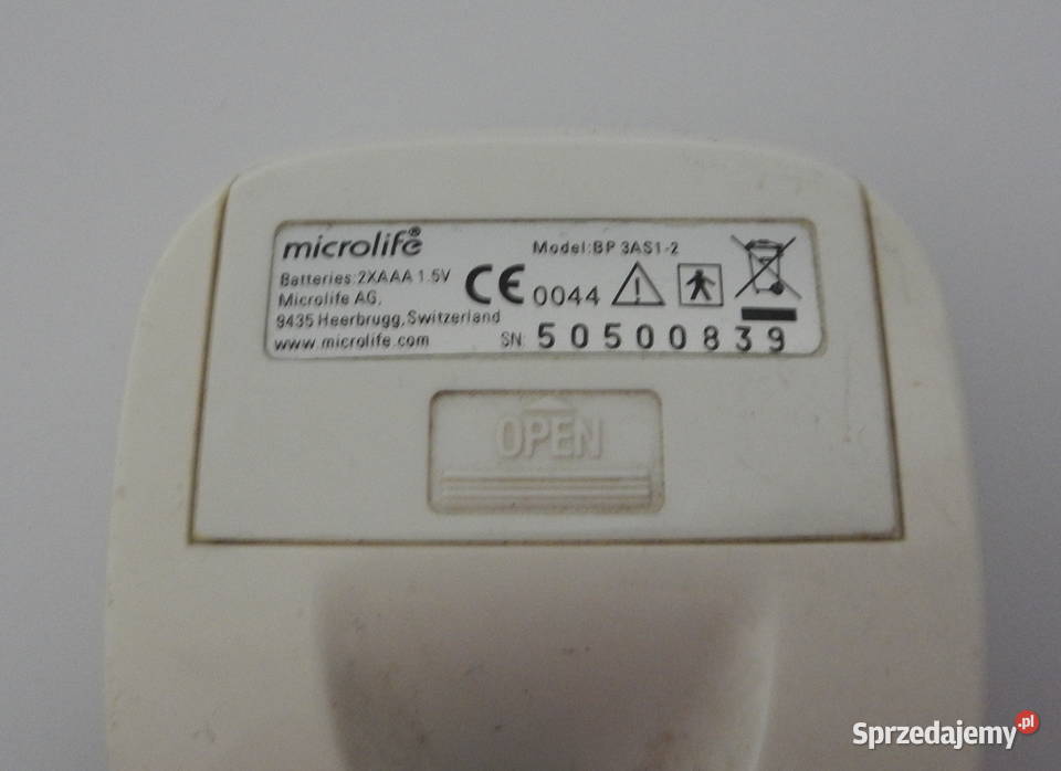 Ciśnieniomierz Microlife BP 3 AS12 Leżajsk