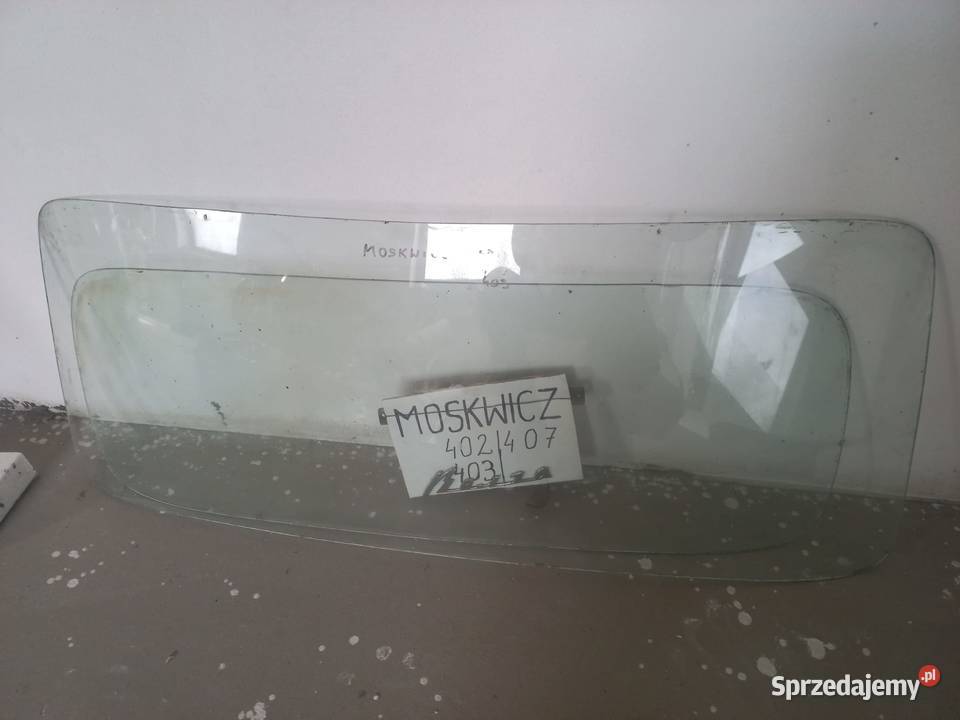 Szyba do Moskwicza 407403 Przednie