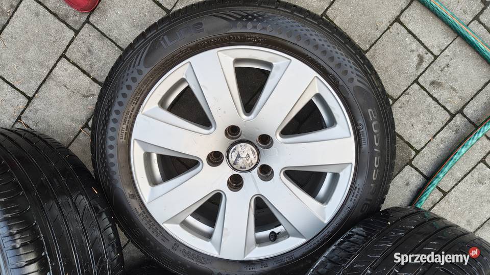 Alufelgi VW 16 5x112 Opony Letnie Nokian śląskie Mikołów