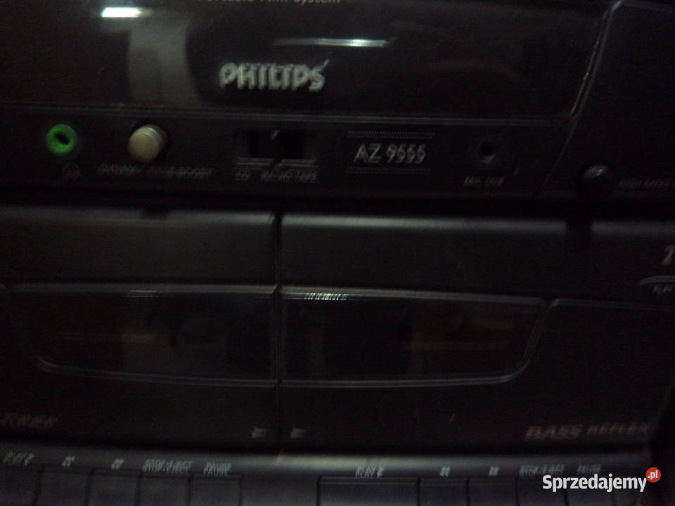 wieża miniwieża radio philips az 9555 Wieże i miniwieże sprzedam