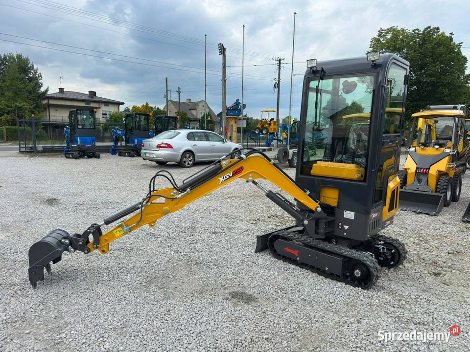 Nowa Minikoparka XGV EKO10 PLUS z 2026r Waga Złoczew sprzedam