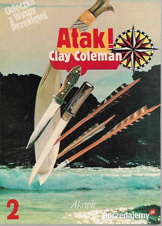 Ucieczka z Wyspy Przeklętej 2 Atak C Celeman Rok wydania 1992 Puławy