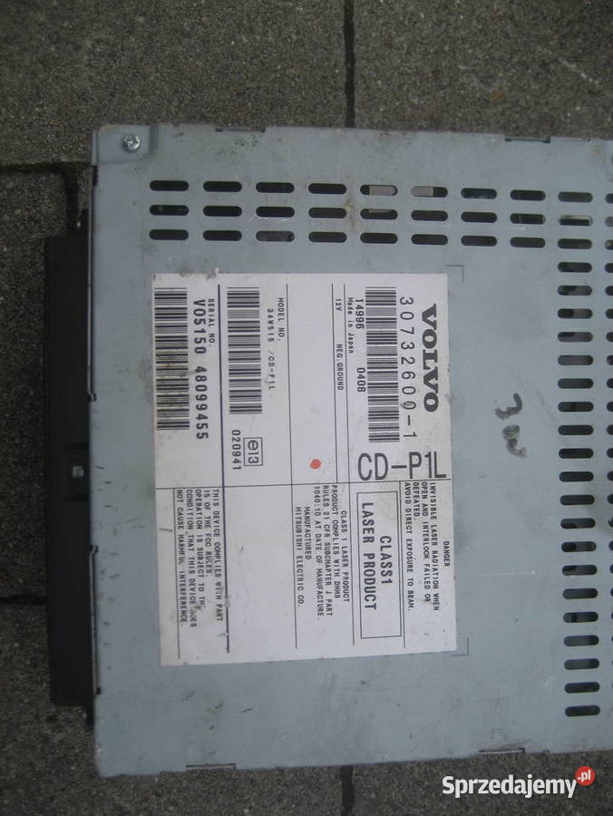 volvo s4 v50 0407 radio czytnik płyt cd 30732600 Rakoniewice sprzedam