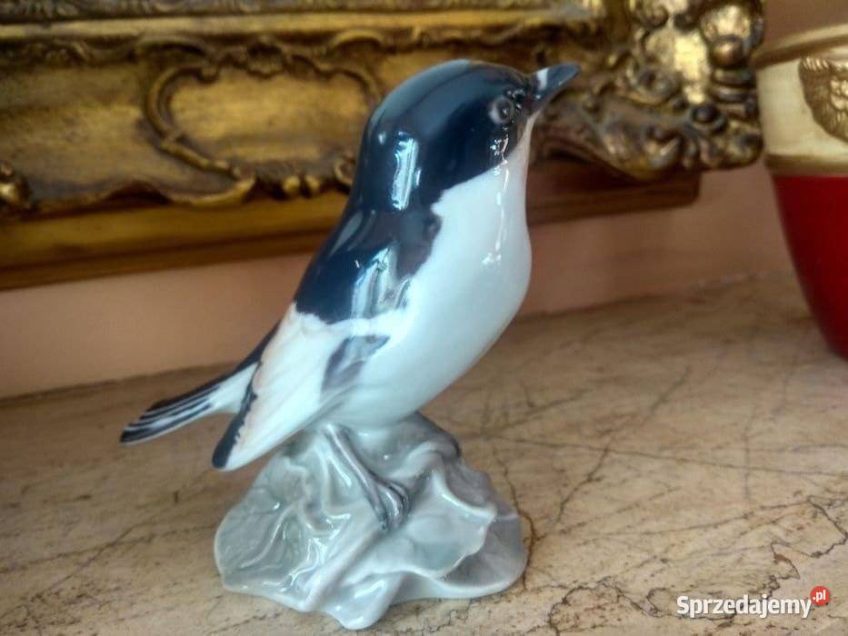 Przepiękny Ptaszek porcelanowy BG Royal Gdańsk sprzedam