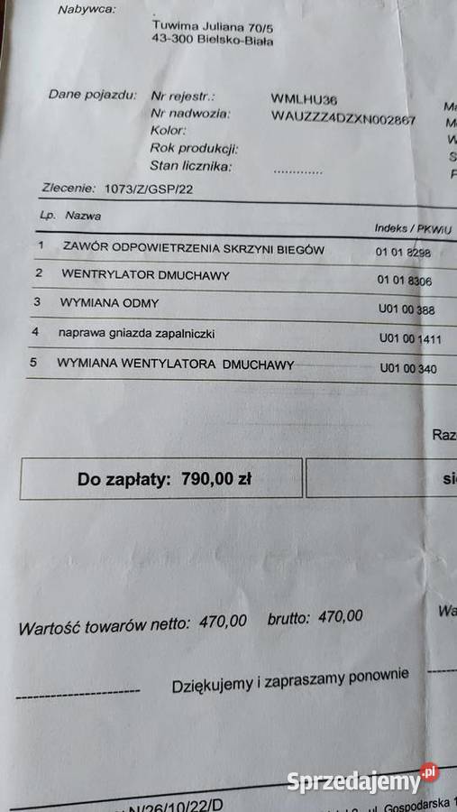 Audi A8 d2 stan full wersja Samochody osobowe