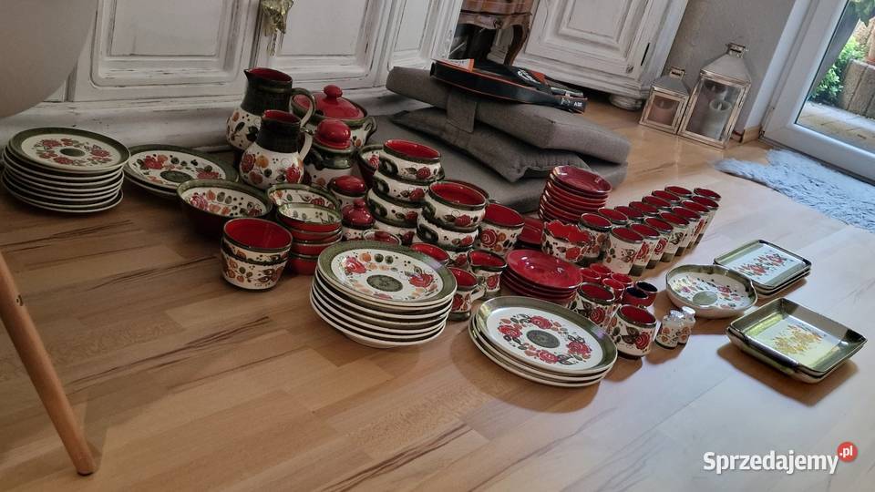 Zestaw naczyń ceramicznych Tirol z Austrii Morawica