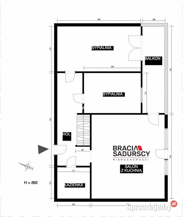 sprzedaży mieszkania Bochnia 68m2 3pok