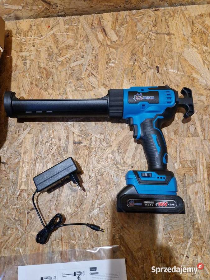 PISTOLET WYCISKACZ 36V DO MASY KLEJU SILIKONU