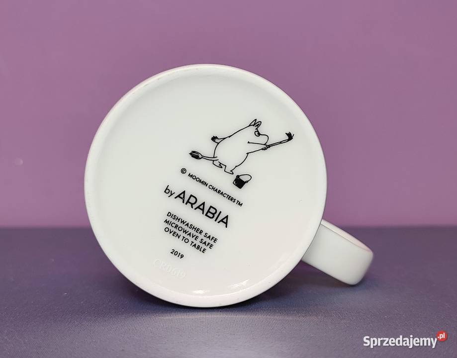 Muminki KUBEK Moomin Arabia Finland ZIMA 2019 Antyki, Sztuka, Kolekcje Jasień sprzedam