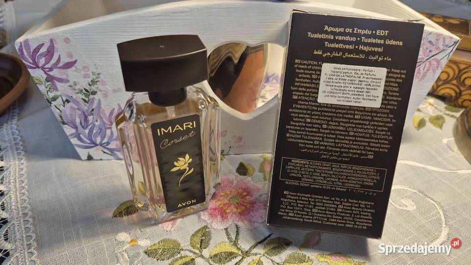 Nowa kwiatowa woda toaletowa Imari Corset 50 ml Katowice sprzedam
