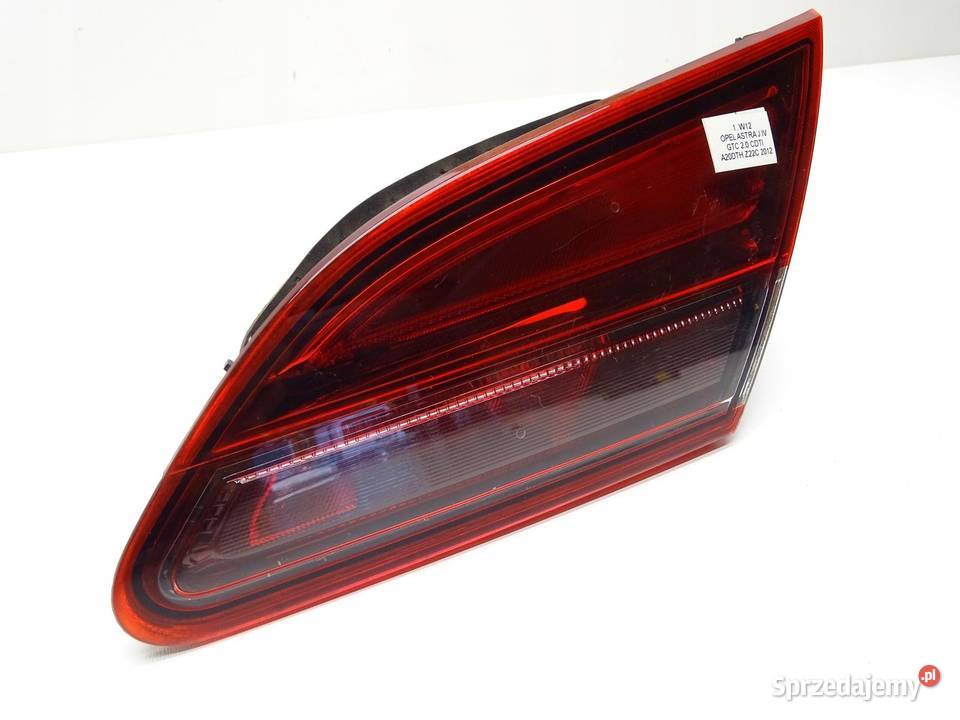 LAMPA PRAWY TYŁ PRAWA TYLNA W KLAPĘ 13399955 osobowe