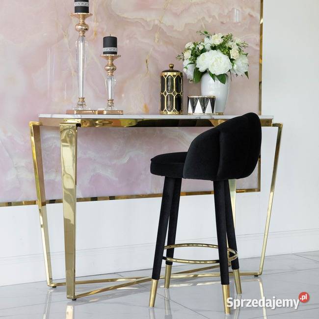 Hoker glamour tapicerowany do jadalni barku mazowieckie