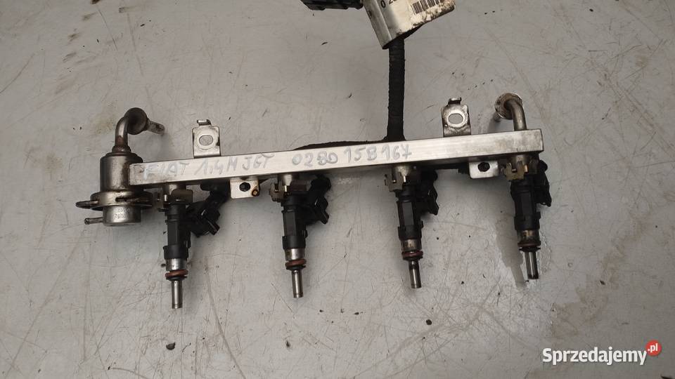 FIAT ALFA ROMEO 14 TJET listwa wtryskowa wtryski Kielce