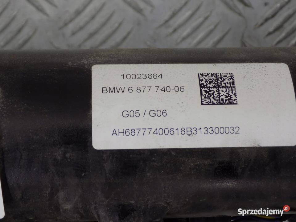 TŁUMIK KOŃCOWY WYDECH TYŁ 8470059 BMW X5 G05 X6 Pozostałe lubelskie Chełm